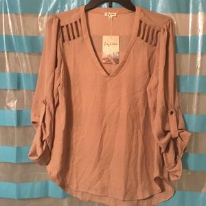 Long sleeve blouse
